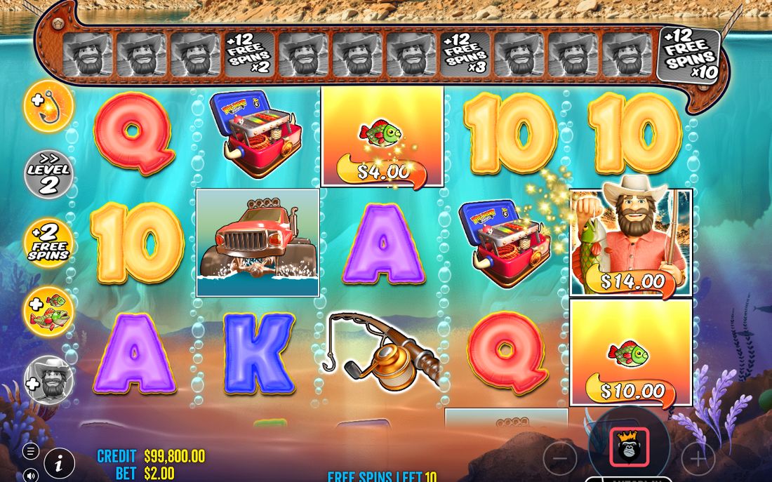 Super Free Spins mode, the second bonus mode